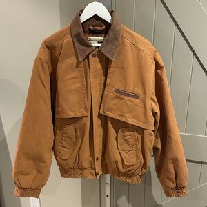 Rare Wrangler Brown Jacket with Tan Accents
